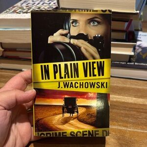 In Plain View by J. Wachowski - Yellow & Black Paperback